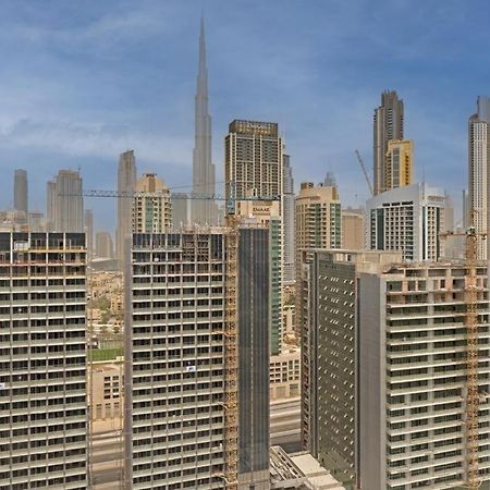 Brand New 1Br- Business Bay - Burj Khalifa View Apartment Дубай Екстериор снимка
